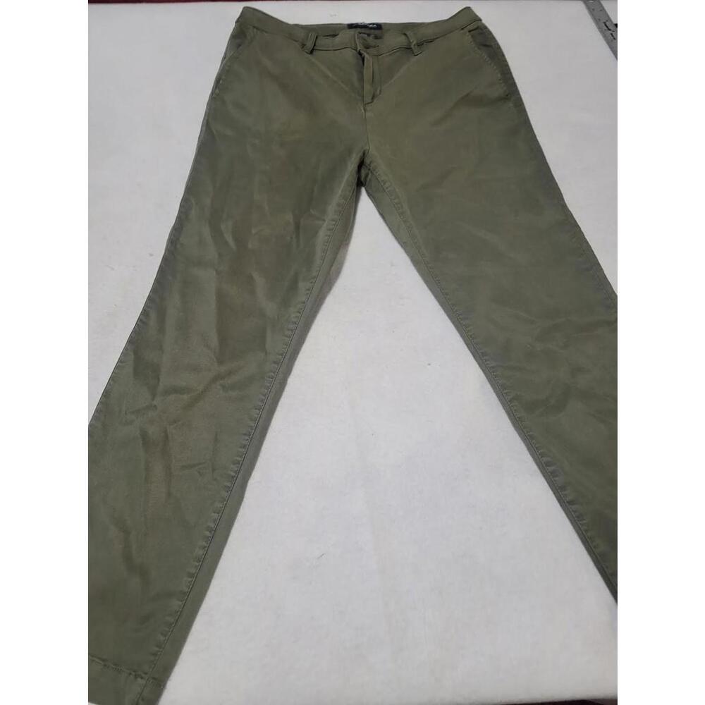 Nautica Olive Green Women's Straight Leg Pants